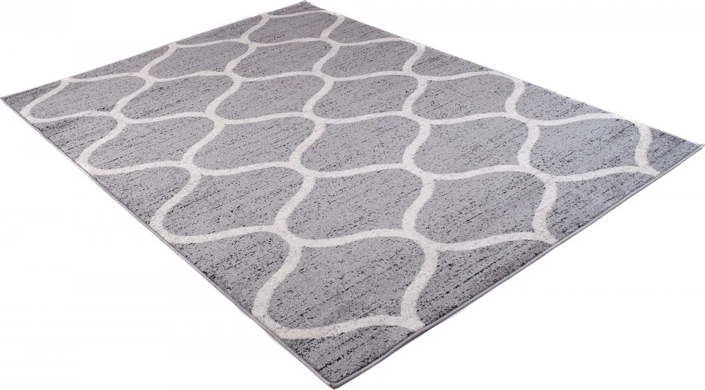 TA Koberec E665E SIVÁ JAWA Rozmer: 120x170 cm
