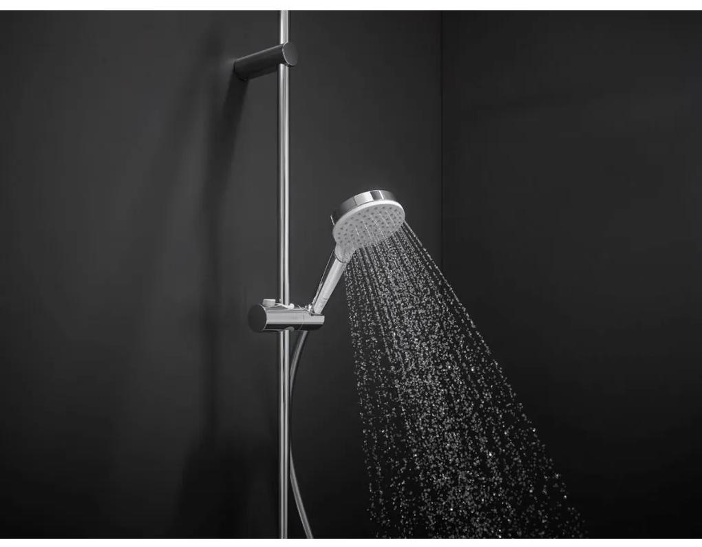 Hansgrohe Crometta - Ručná sprcha 100 Vario EcoSmart, biela/chróm 26332400