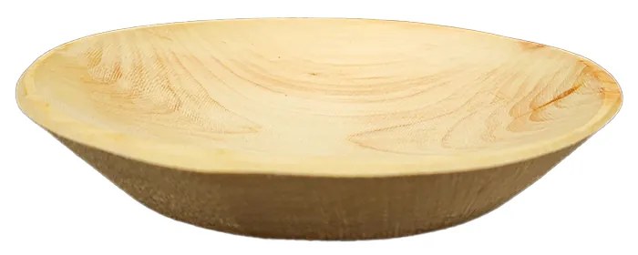 AMADEA Drevená servírovacia tácka okrúhla, masívne drevo, 15 cm