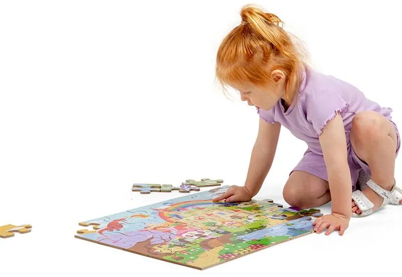 Bigjigs Toys Puzzle Fantasy svet