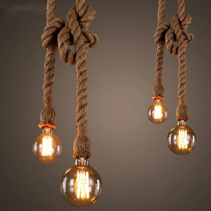 Stropné svietidlo Rope