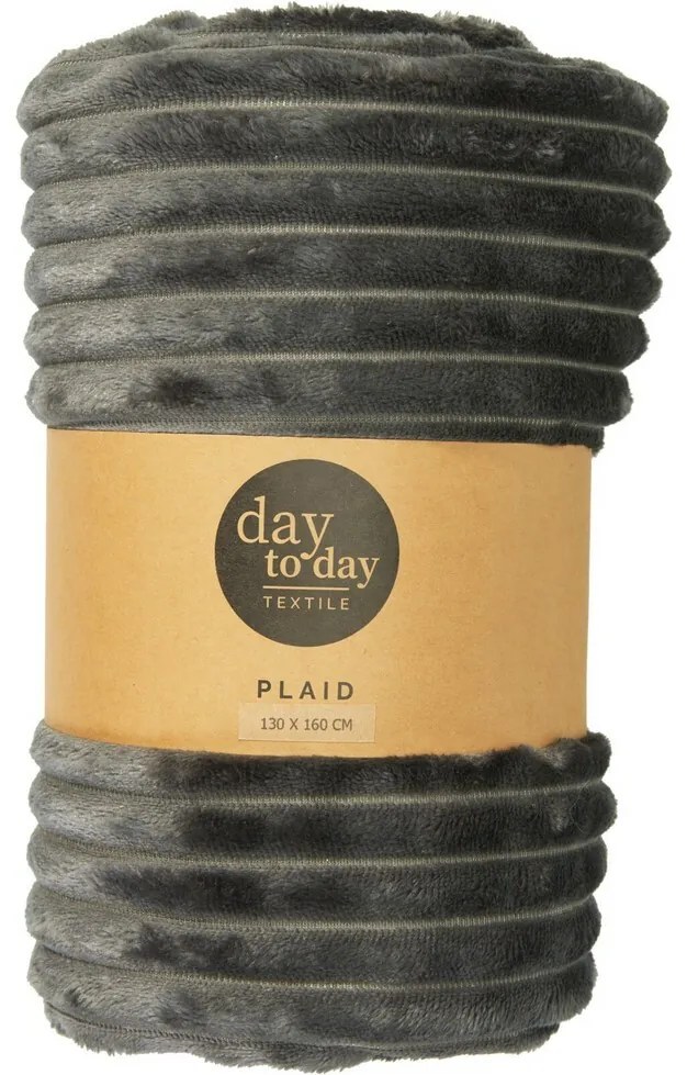 Deka Stripes Grey, 130 x 160 cm
