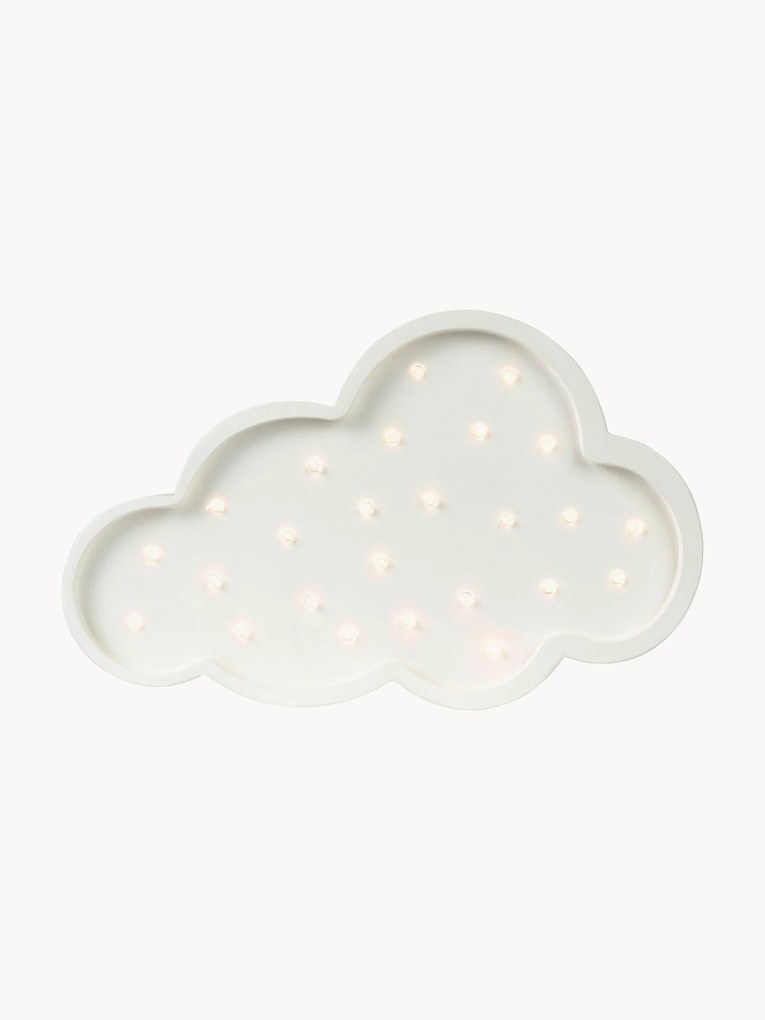 Ručne vyrobená detská LED lampa Cloud