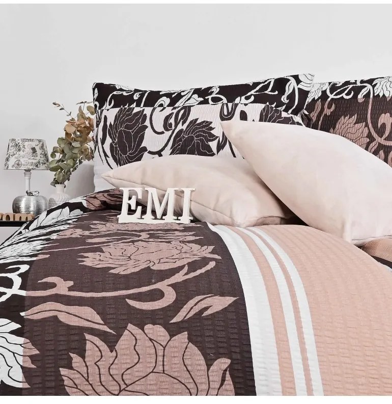 Obliečky krepové Kodaň EMI, Štandardný set jednolôžko obsahuje 1x 140x200 + 1x 70x90