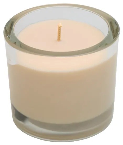 Sviečka v skle MINNESOTA CHAMPAGNE 9 cm krémová