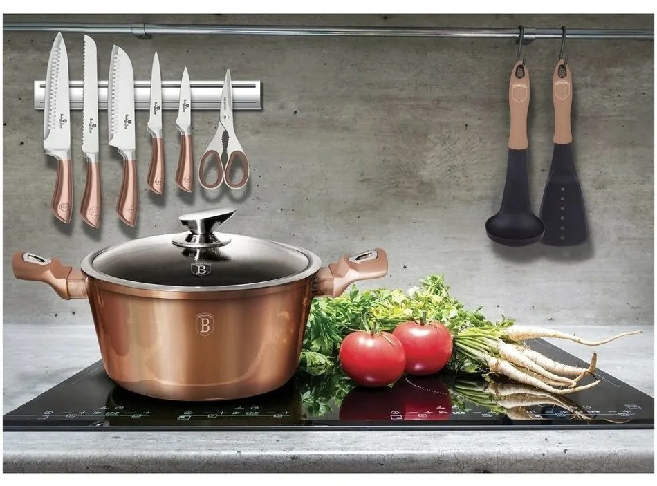 Berlinger Haus 10-dielna súprava hrncov Rosegold Metallic Line