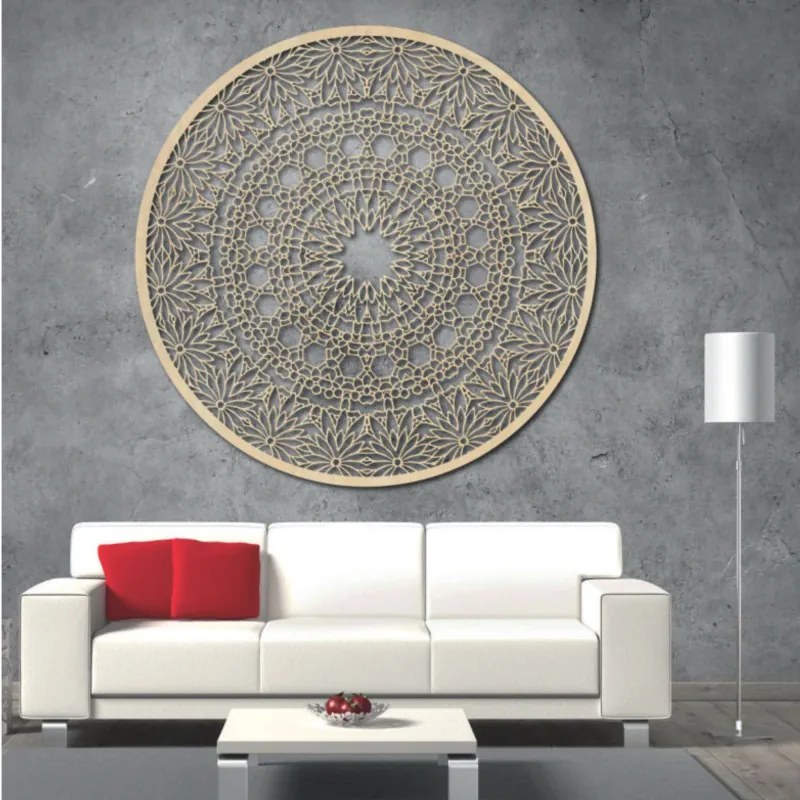 Drevená mandala - Symbol harmónie pre Váš domov I SENTOP PR0342