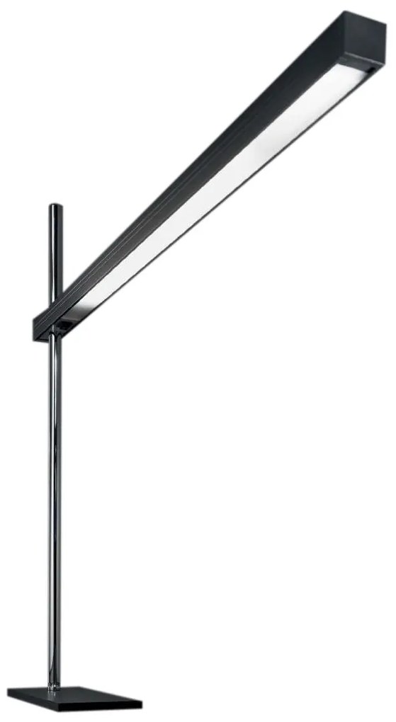 IDEAL LUX LED stolná lampa GRU, čierna