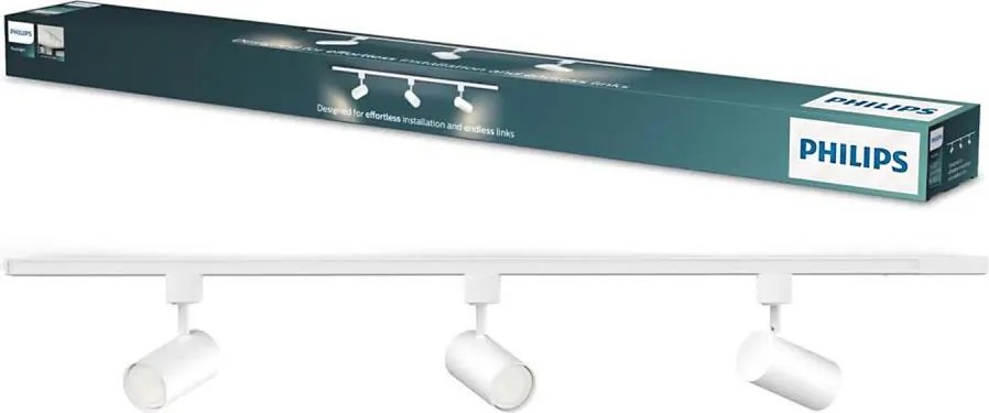 Philips - Bodové svietidlo v lištovom systéme EASYLINK 3xGU10/7W/230V 1m biela