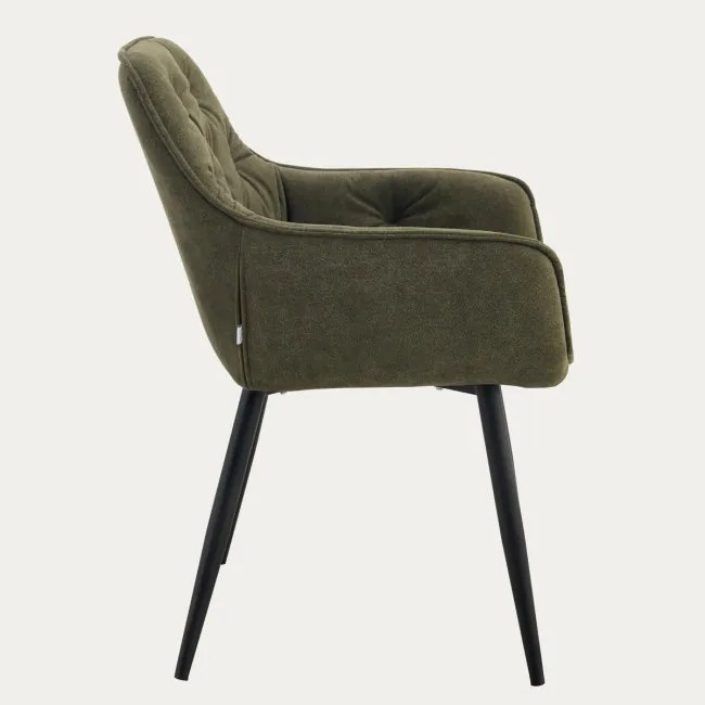 Jedálenská stolička FUSSY zelená 765841