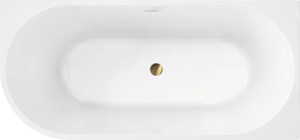 Rea Sydney, akrylová rohová vaňa 160x75 cm, pravá strana, biela lesklá, REA-W0253