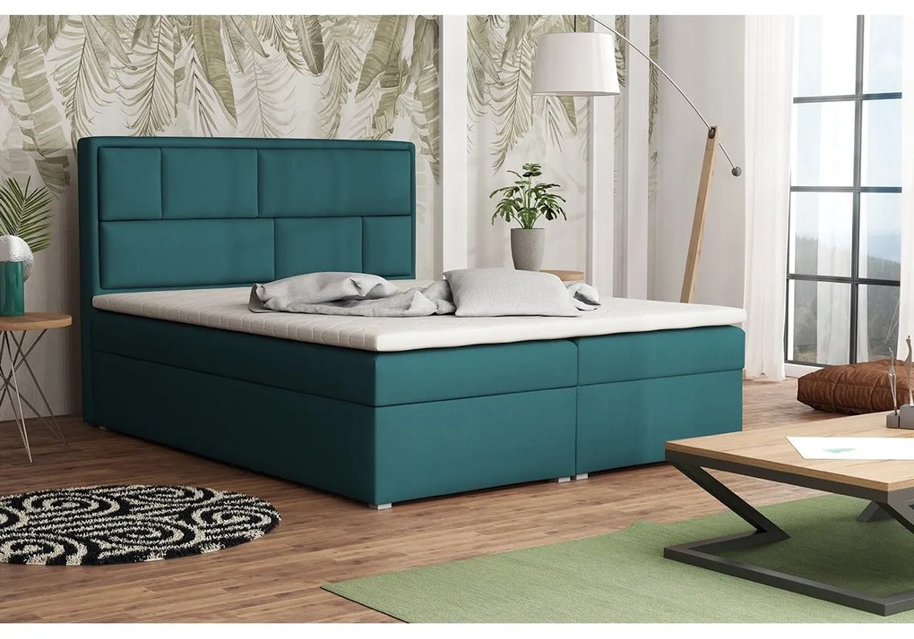 Kontinentálna posteľ Nido Box, Rozmer postele: 140x200, Dostupné poťahy: Victoria 14 865