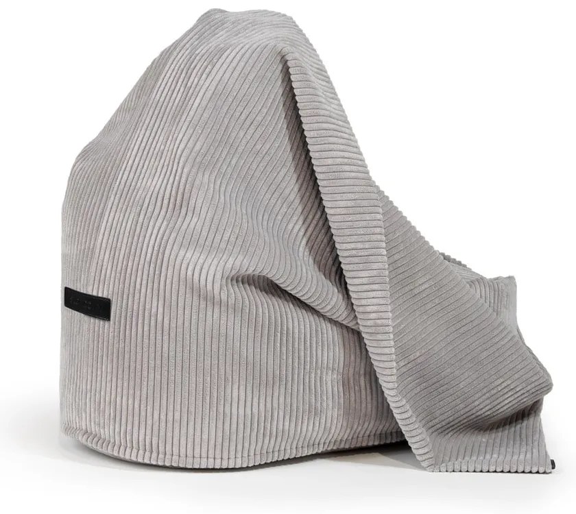 Hnedý menčestrový detský sedací vak Cocoon 80 – SLOWDOWN