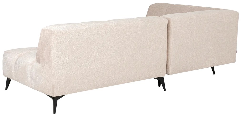 Nia rohová sedačka ľavá krémová 250 cm