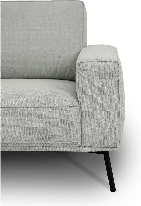 Svetlosivá ženilková rohová pohovka (ľavý roh/do L) Amsterdam – Scandic