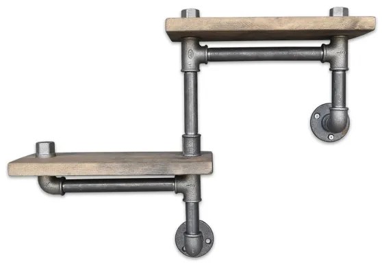 Nástenná polica BORURAF 30x55 cm smrek