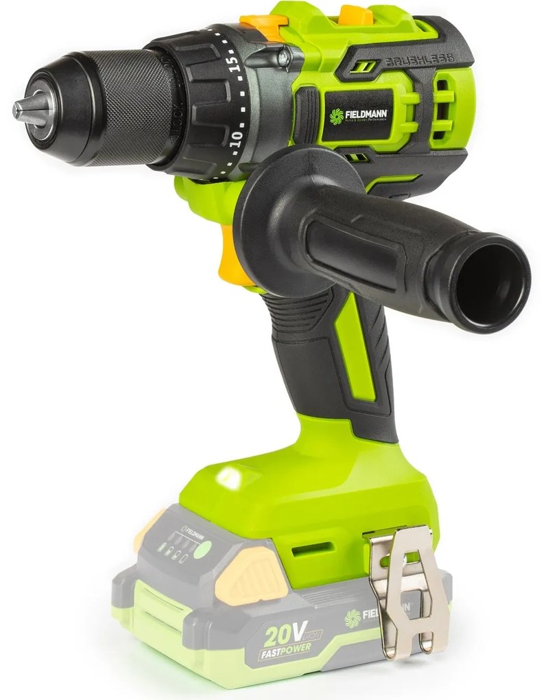 Fieldmann FDUV 70215-0 bezuhlíková vŕtačka FAST POWER 20 V