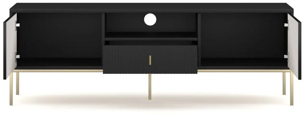 TV stolek Maggiore II 154,5 cm černý