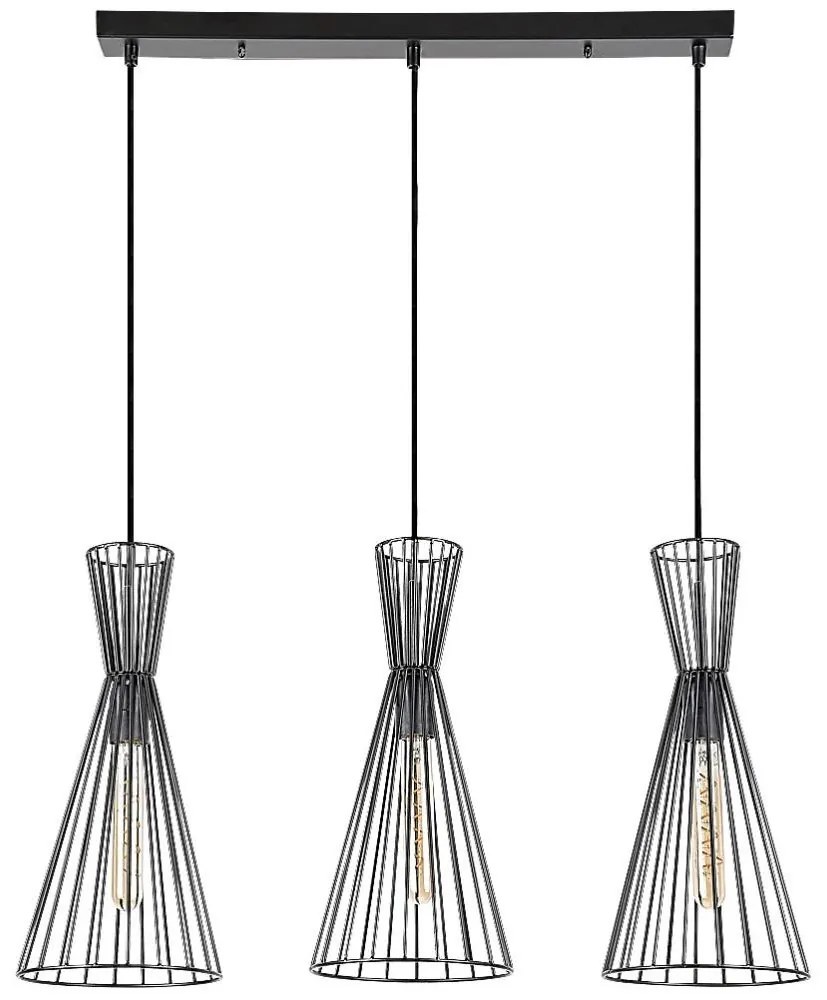 Rabalux 72006 - Luster na lanku LEANDROS 3xE27/60W/230V