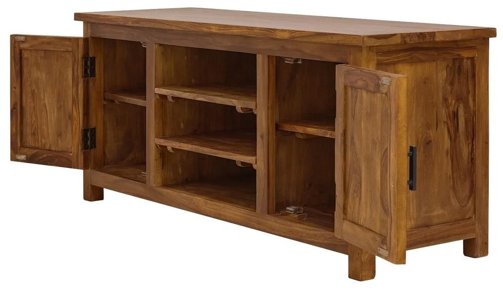 furniture-nabytek.cz - Masív tv stolík z dreva palisander 150x60x45