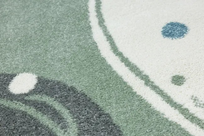 Koberec LIMA M040A zelený / krémový