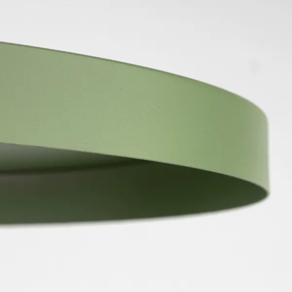 Luster na lanku SILA 1xE27/15W/230V pr. 40 cm zelená