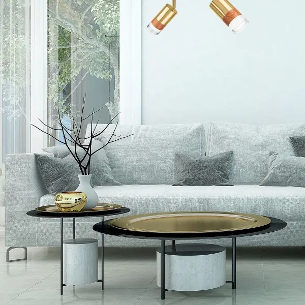 Bodové svietidlo AURORA 2xGU10/10W/230V