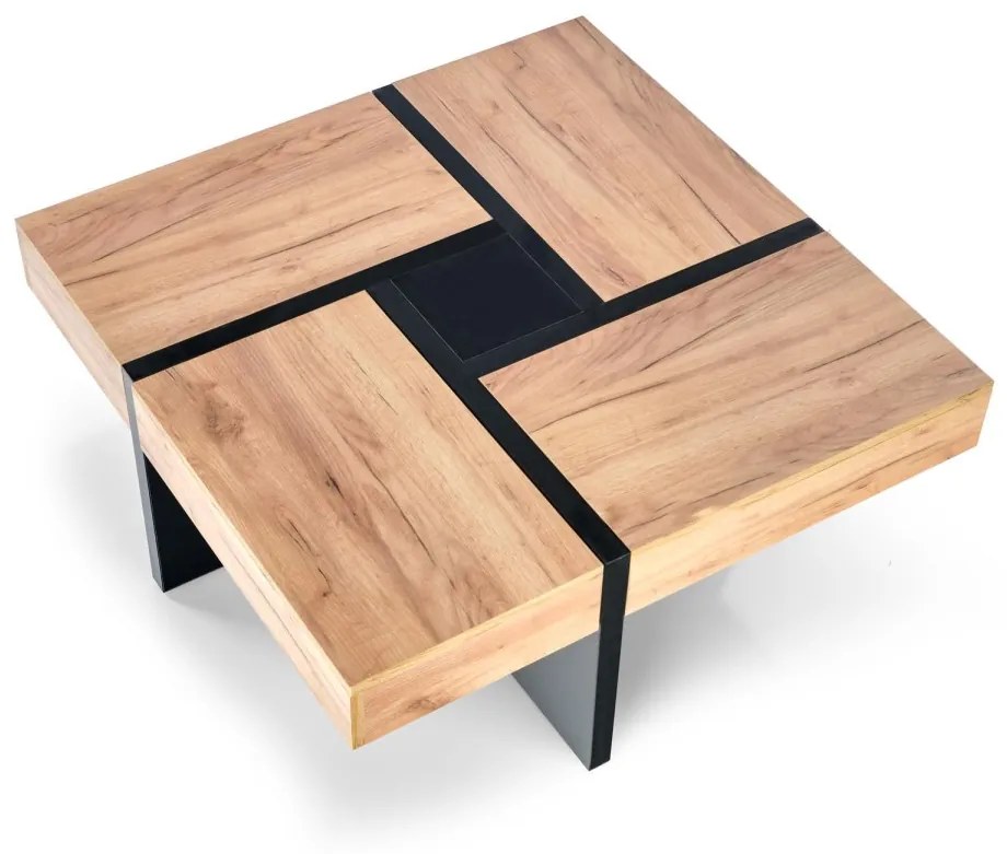 Odkládací stolek Sevilla 100 cm dub/černý