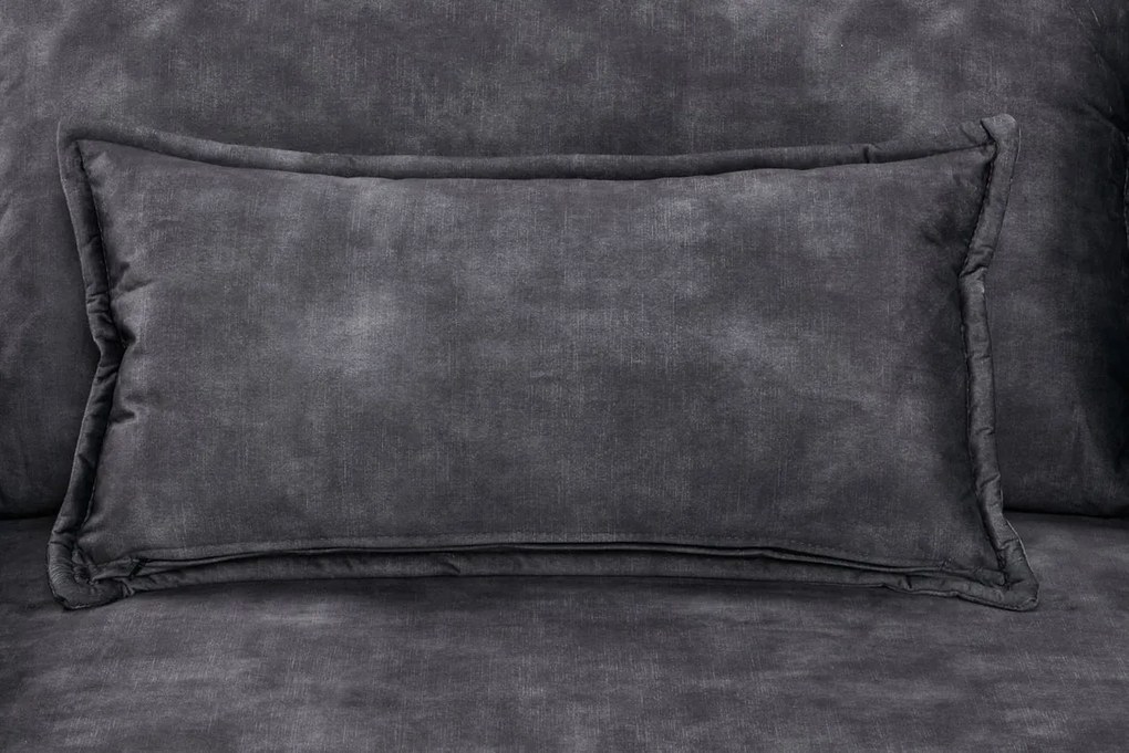 Rozkladacia pohovka APARTMENT 215 cm velvet sivá