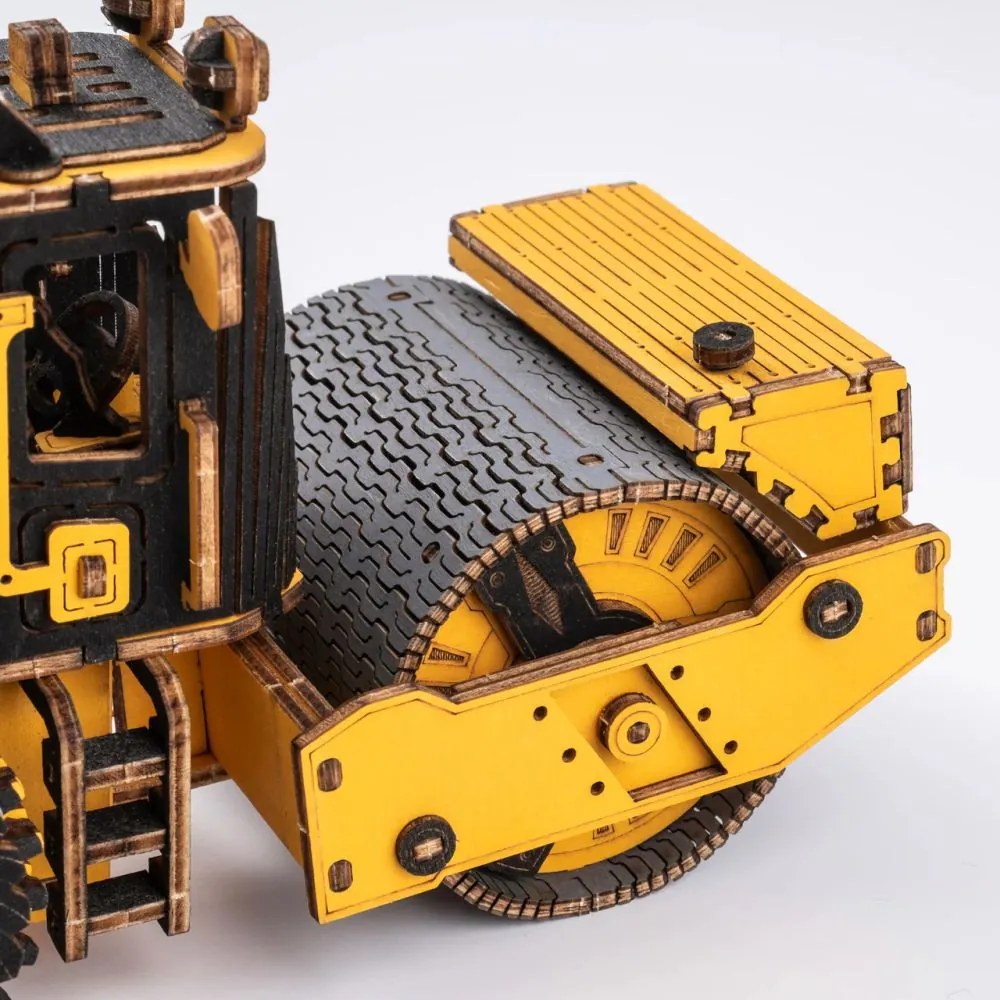 Robotime Rokr 3D dřevěné puzzle Silniční válec 149 ks