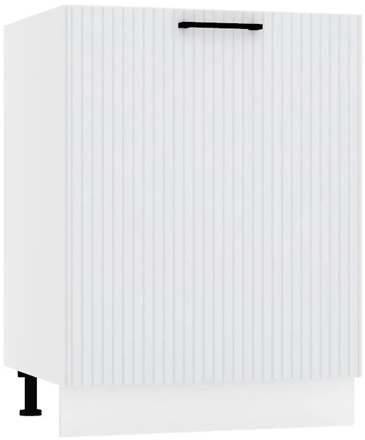 Skrinka do kuchyne  Kate d60 pl svetlo šedá mat