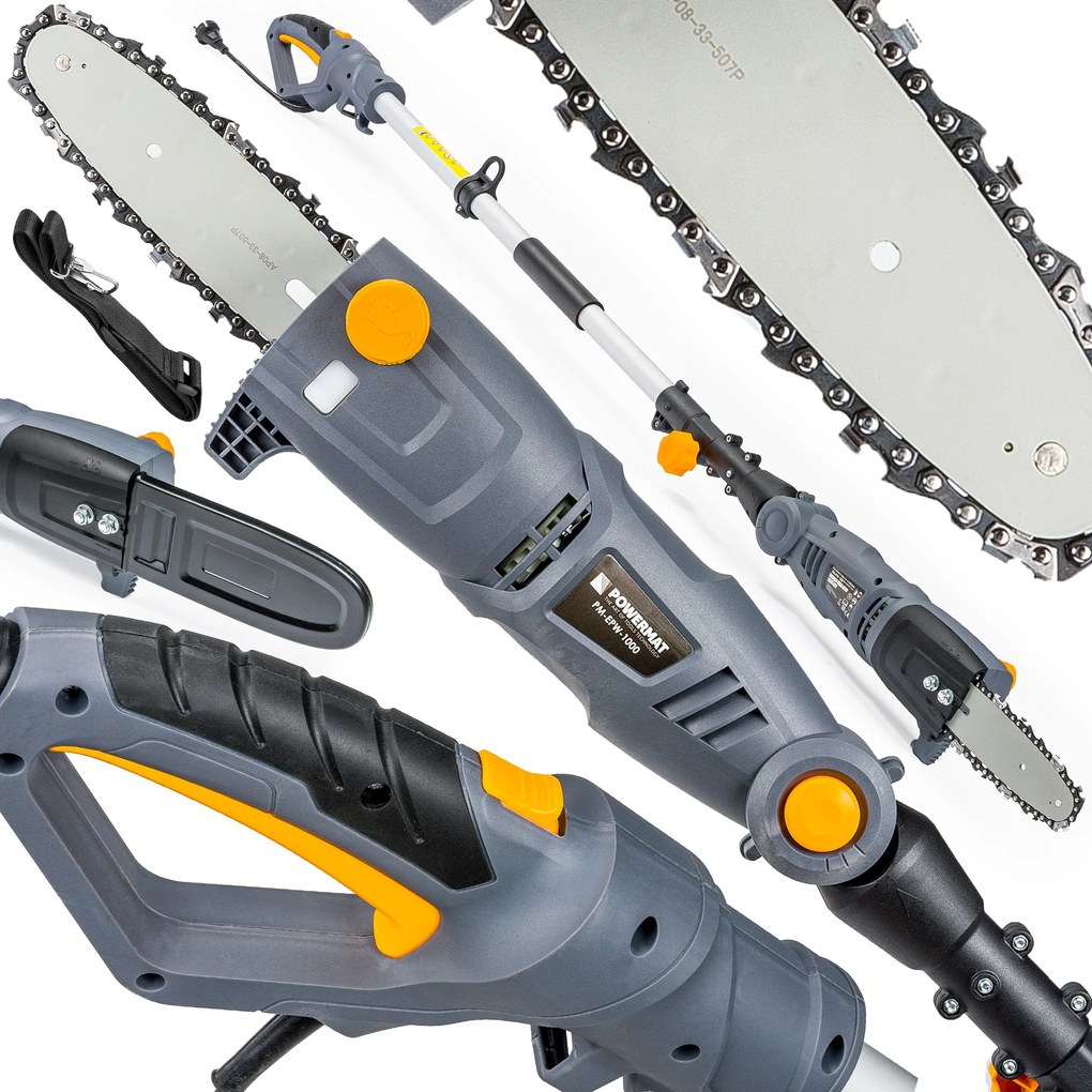 Elektrická Píla Na Konáre Na Výložníku Teleskopická Podrezávačka 1000 W