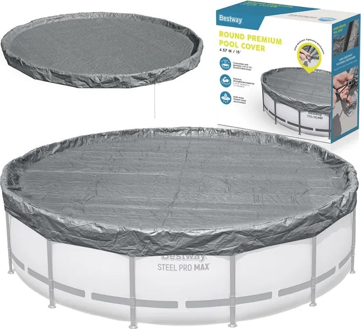 Bestway plachta na bazén 457 cm PREMIUM LINE 58951