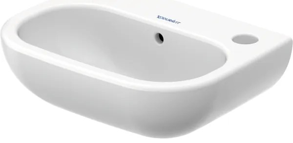 Duravit 7053600082 - Závesné umývadlo D-CODE 36x27 cm keramika/lesklá biela
