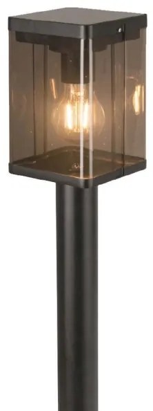 LED Vonkajšia solárna lampa so senzorom LED/2,5W/3,7V 3000K IP54 2000 mAh čierna