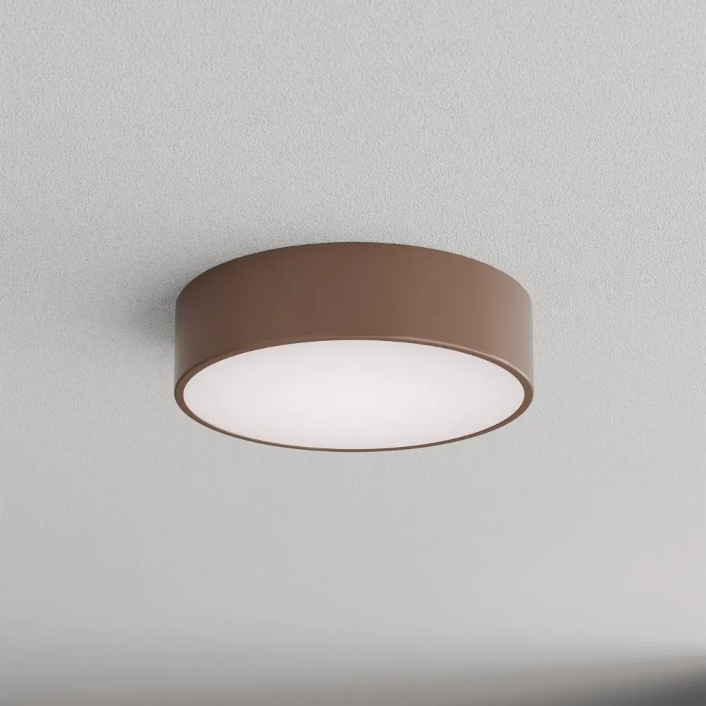 Brilagi - Kúpeľňové stropné svietidlo so senzorom CLARE 2xE27/24W/230V priemer 30 cm hnedé IP54