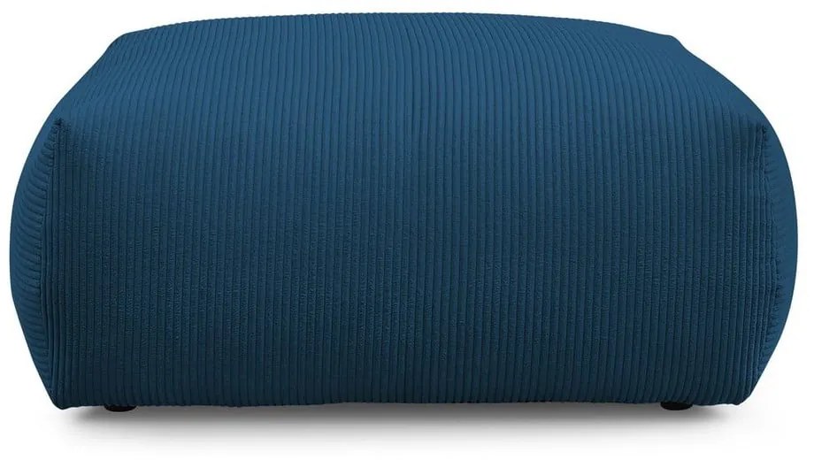 Tmavomodrá menčestrová podnožka Voltaire – Bobochic Paris