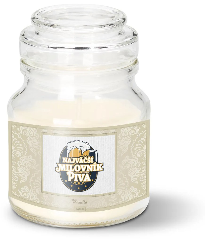 Sablio Sviečka Najväčší milovník piva - 120 g