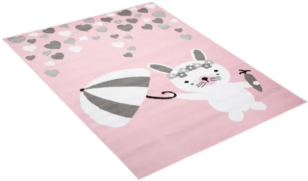 Detský koberec PINKY Q161A EWL ružový