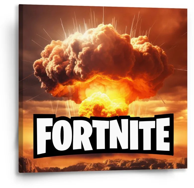 Sablio Obraz FORTNITE Explózia - 50x50 cm