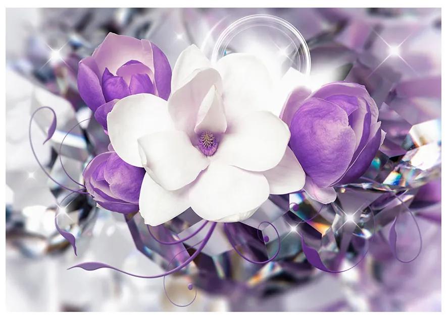 Artgeist Fototapeta - Purple Empress Veľkosť: 196x140, Verzia: Samolepiaca