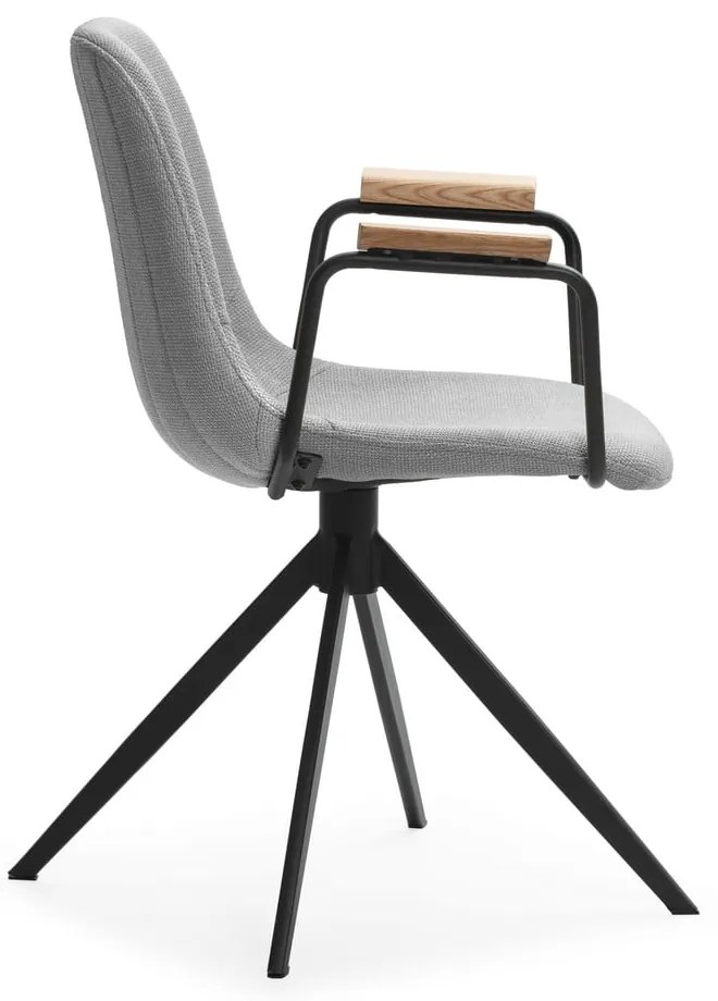 Svetlosivé jedálenské stoličky v súprave 2 ks Tali – Marckeric