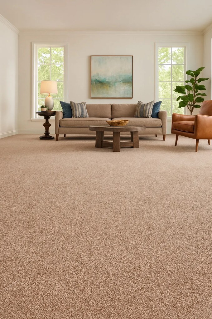 Condor Carpets, Metrážny koberec Prestige 75, na mieru, šíře 4m, béžová, ab (mriežka), detská izba