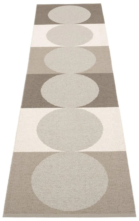 Sivo-krémový vnútorný a vonkajší behúň 70x280 cm Otto Clay – Pappelina