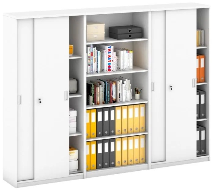 Zostava skríň MIRELLI, Typ VI - biela