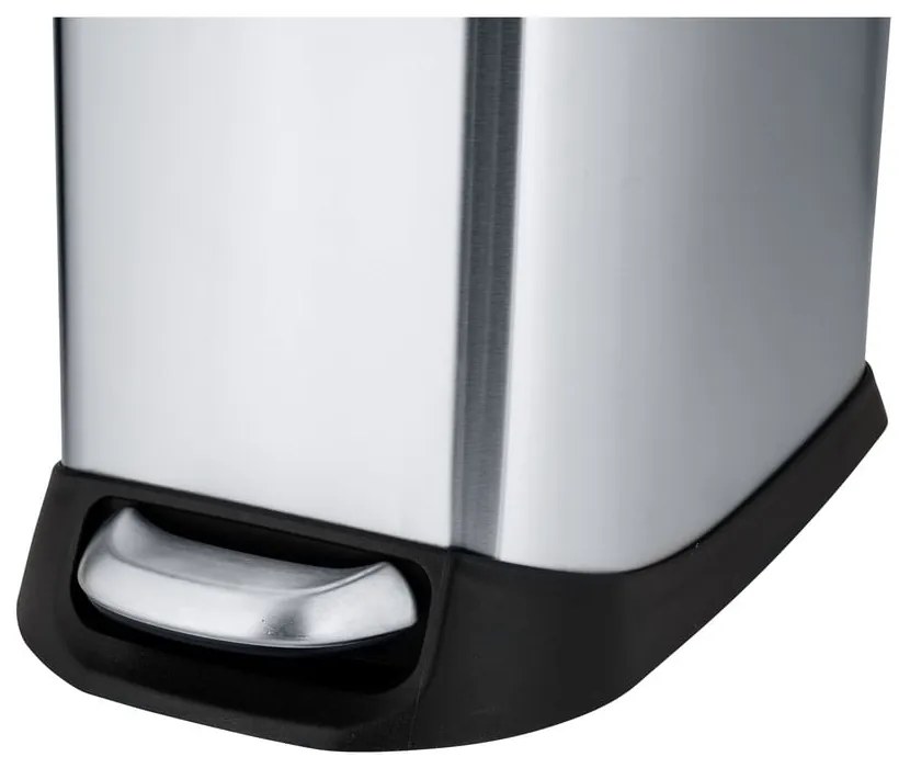 Pedálový odpadkový kôš z nehrdzavejúcej ocele v striebornej farbe 20 l Design – Wenko