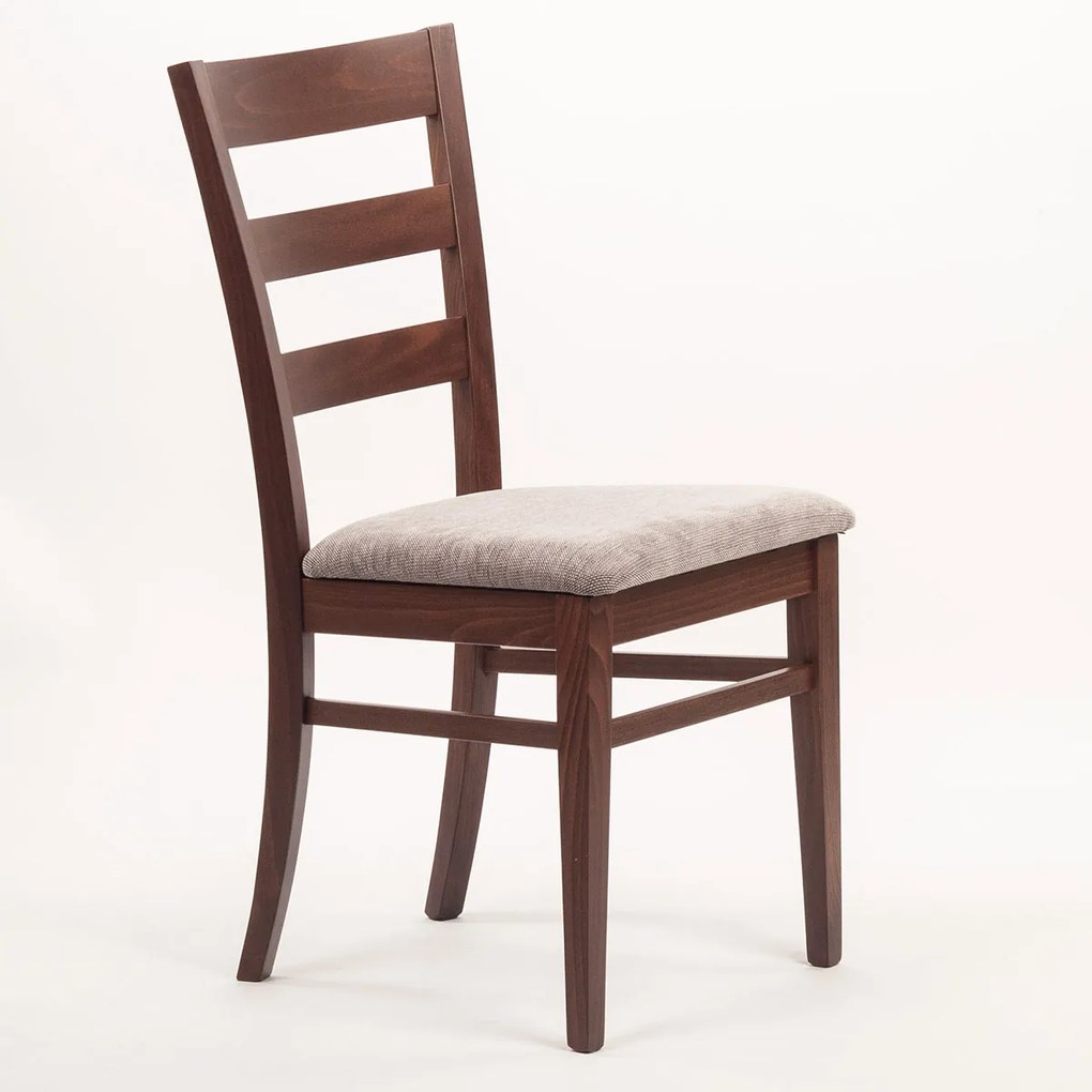 Stima Stolička VIOLA s čalúneným sedákom Vyberte odtieň ->: Dub, Vyberte látku ->: GENEZA soft 66