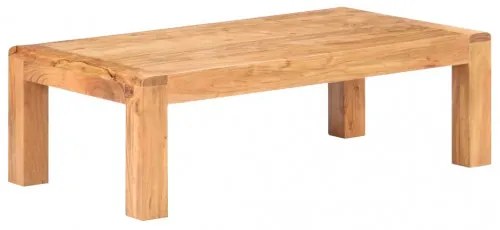 vidaXL Konferenčný stolík 110x60x35 cm akáciový masív so sheeshamovým náterom-
