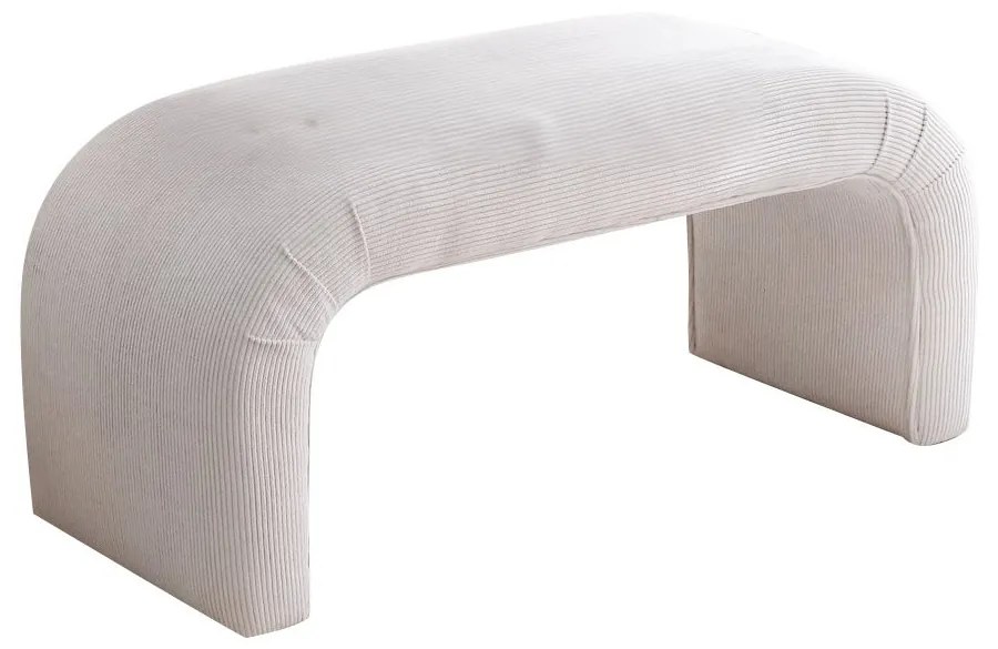 Taburet NU BENCH biely