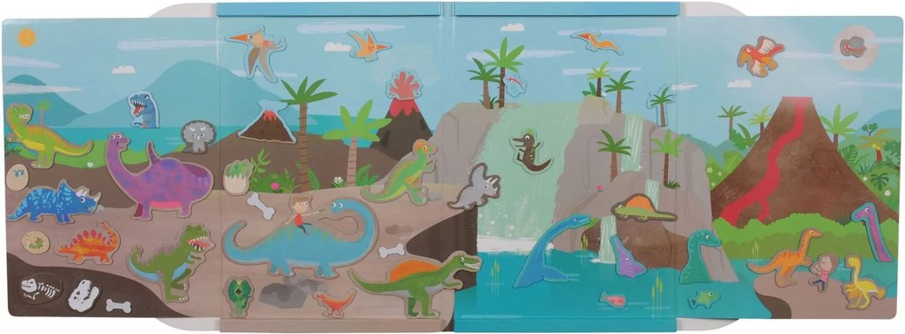 Magnetická hra Tiger Tribe Magna Carry - Dinosaury